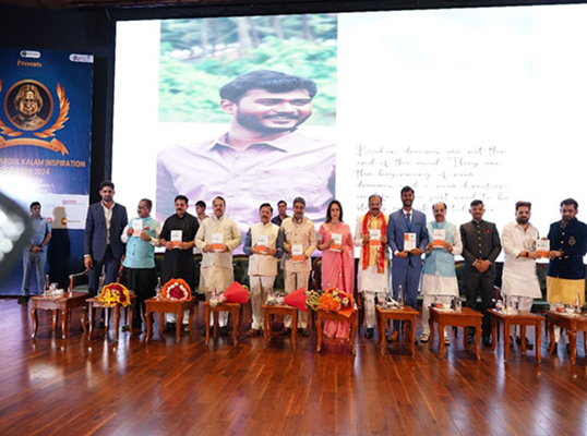 Tamil Nadu Youngster Josan Ranjjith’s book launched at Bharat Mandapam, Pragati Maidan, Delhi!