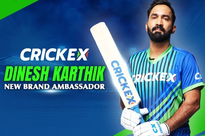 Crickex Welcomes Dinesh Karthik As A New Brand Ambassador