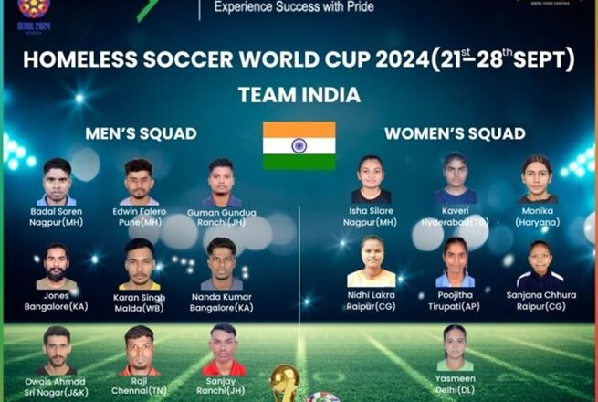 Radical Minds Cheers for Team India as Homeless World Cup 2024 Approaches