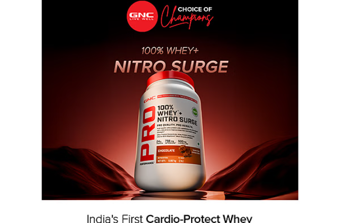 GNC India launches India’s first Whey Protein with cardio-protective formulation