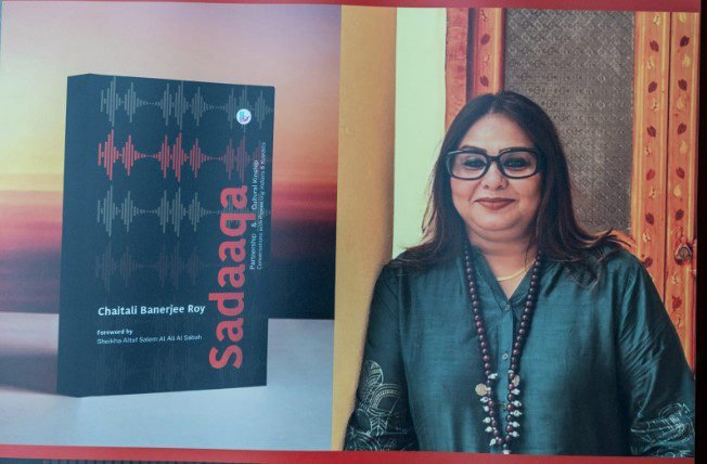NCCAL Hosts Launch of Sadaaqa: Partnership & Cultural Kinship by Kuwait-based Indian journalist Chaitali Banerjee Roy at Kuwait National Library